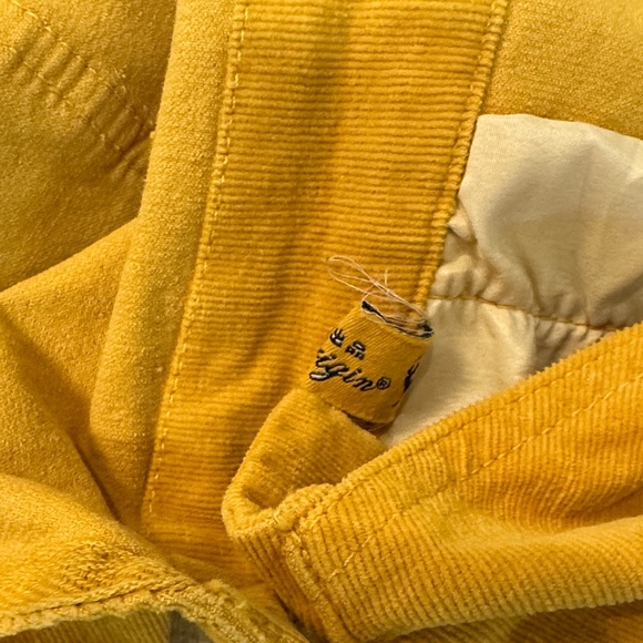 Yellow Distressed Oversized Overalls - Picture 6 of 8